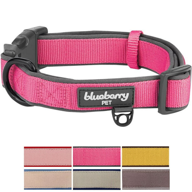 Soft collar \u2022 necktie for dogs \u2022 pink blueberries